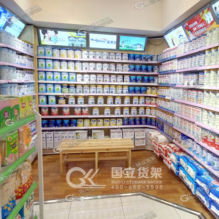 母婴店货架厂家如何选,母婴店货架种类介绍