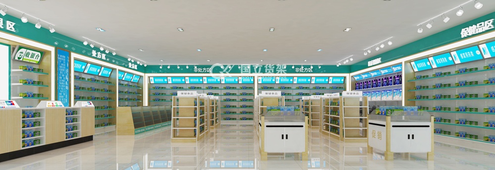国立药店货架