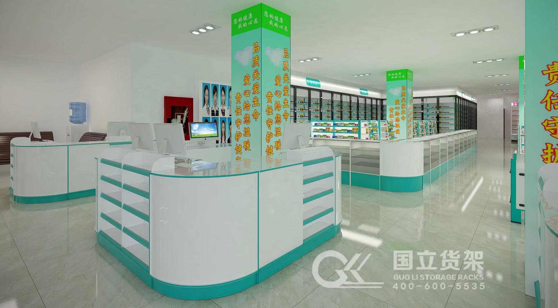 药房货架如何订做？药店货架定做流程介绍