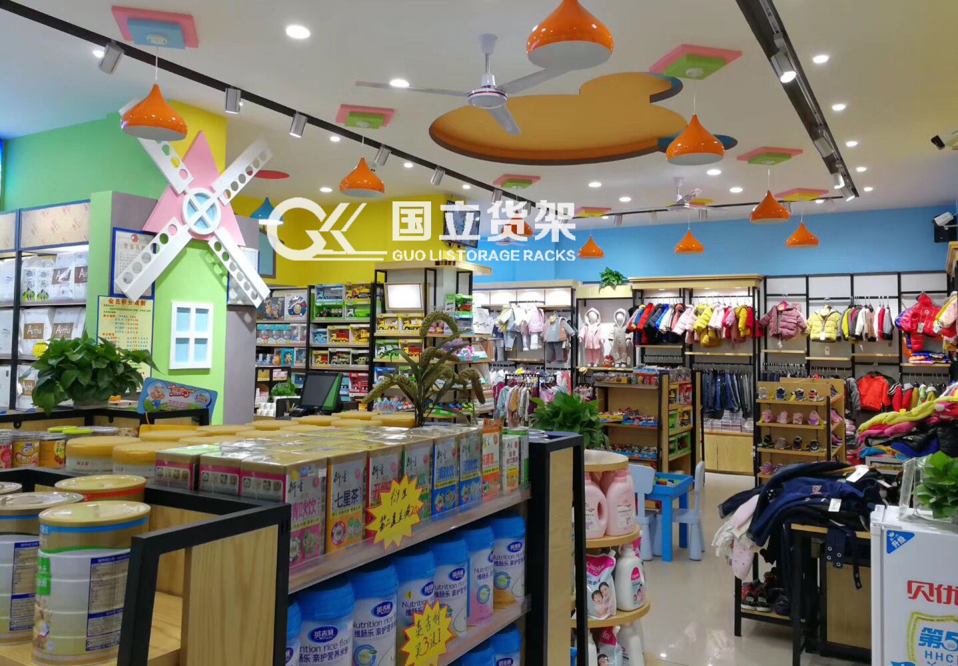 国立货架母婴店客户案例展示