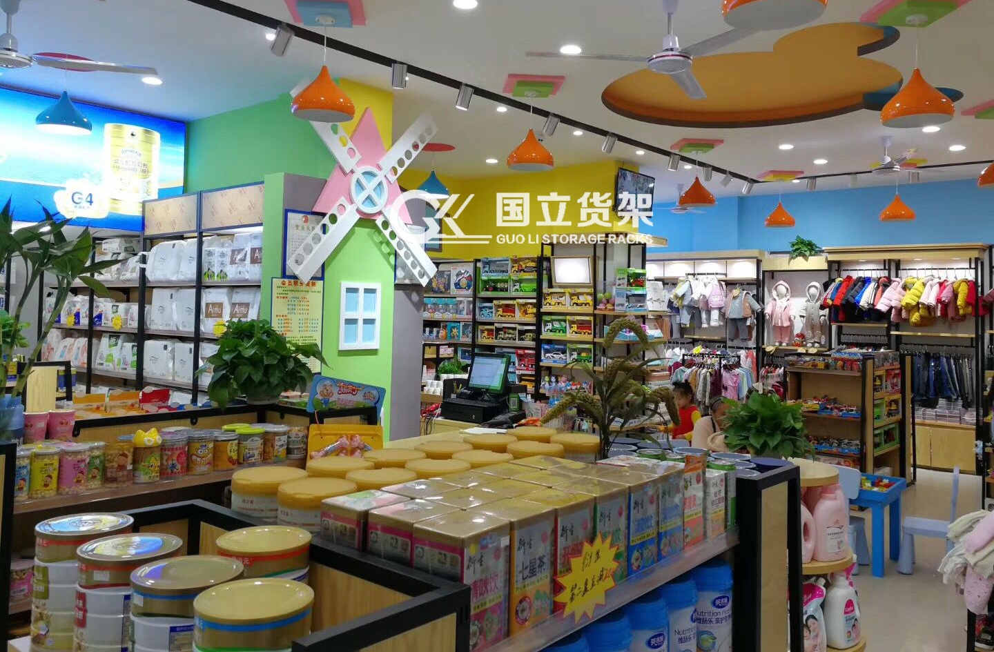 国立货架母婴店客户案例展示