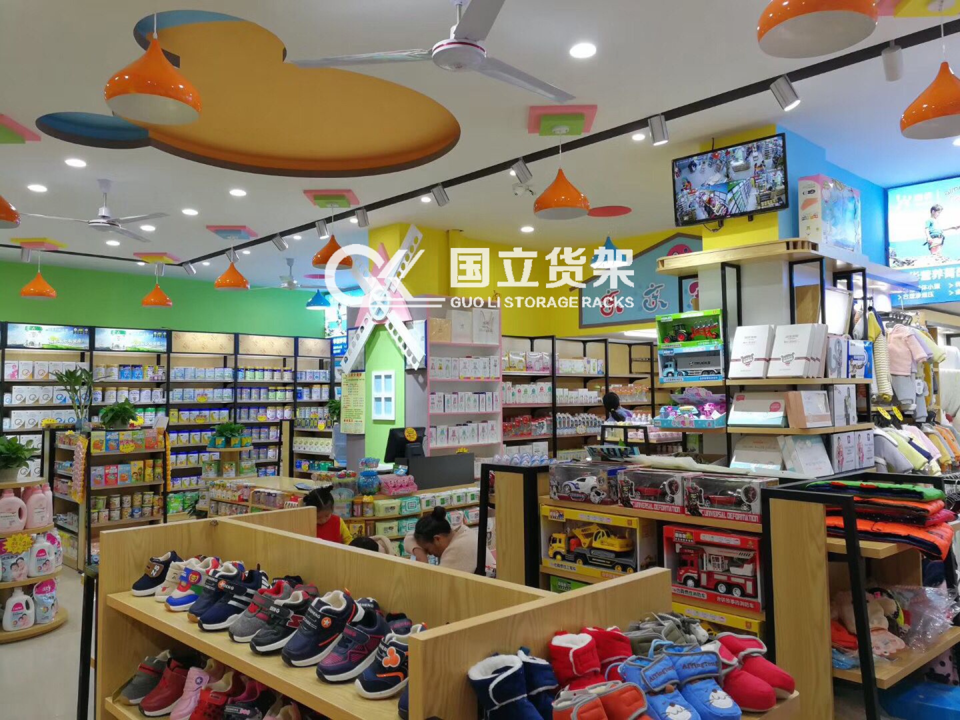 国立货架母婴店客户案例展示