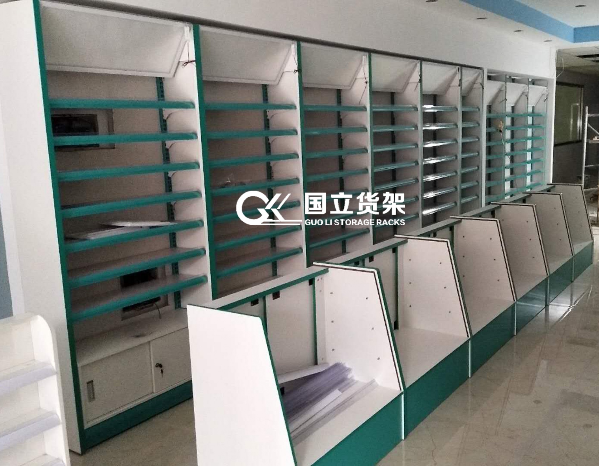 国立斜面灯箱展示架--提高销量小能手