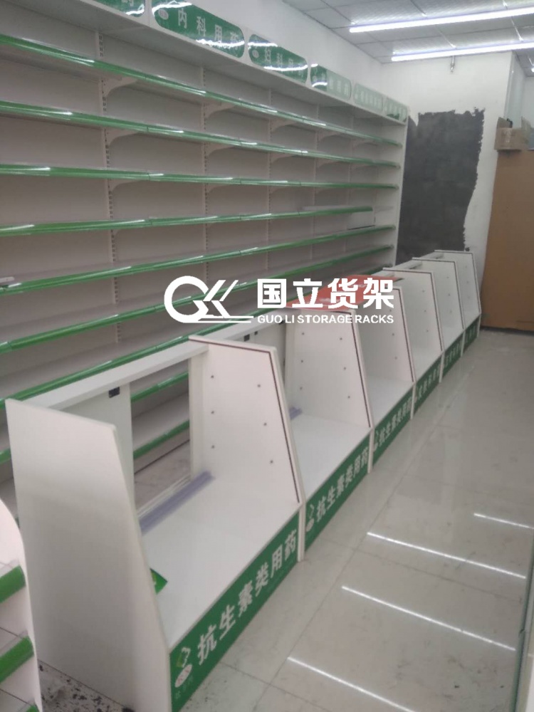 国立货架果绿色药店客户安装现场（附视频）
